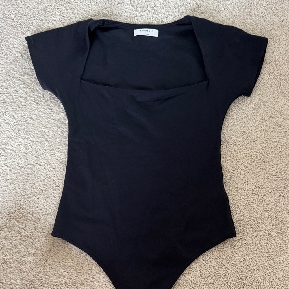 Aritzia Classic Black Kids Bodysuit